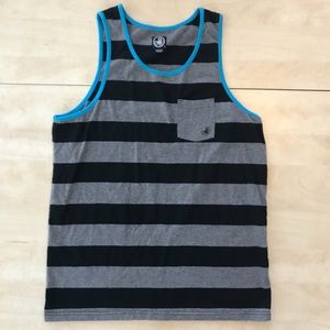 Body glove striped tank top